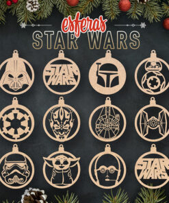 Esferas Star Wars Navidad