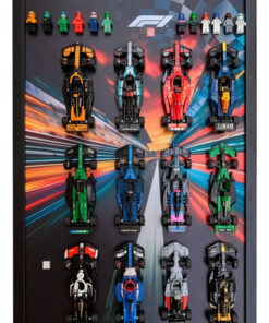Exhibidor Para Lego Speed Champions 12 Coches Y 12 Pilotos Negro