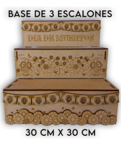 Ofrenda / Altar De Día De Muertos Mdf Hecha Con Amor - Imagen 5