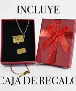 Collar Carta Con Sobre Personalizado / Aniversario Pareja - Imagen 9