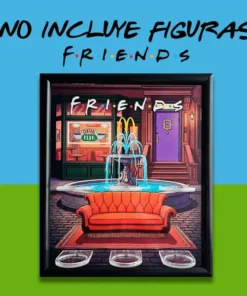 Exhibidor Colección Friends Mcdonalds No Incluye Figuras Friends - Imagen 2