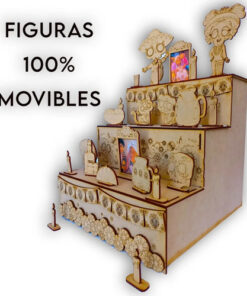 Ofrenda / Altar De Día De Muertos Mdf Hecha Con Amor - Imagen 3