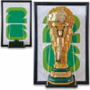Exhibidor Para Figuara Copa Del Mundo Lego #43020 No Incluye Negro
