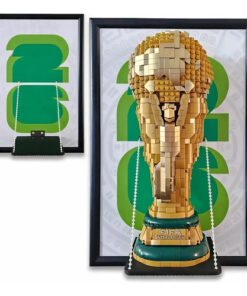 Exhibidor Para Figuara Copa Del Mundo Lego #43020 No Incluye Negro