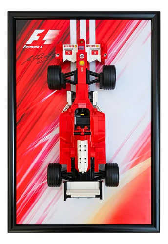 Exhibidor Para Lego Icons Ferrari F 2004 No Incluye Coche Ferrari F 2004