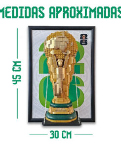 Exhibidor Para Figuara Copa Del Mundo Lego #43020 No Incluye Negro - Imagen 5