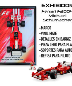Exhibidor Para Lego Icons Ferrari F 2004 No Incluye Coche Ferrari F 2004 - Imagen 2