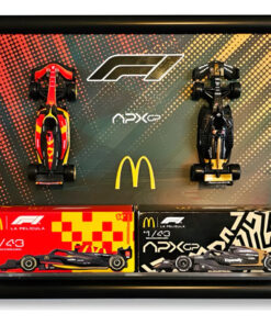 Exhibidor Premium Coches Mcdonalds F1 (no Incluye Autos) Negro