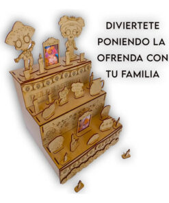 Ofrenda / Altar De Día De Muertos Mdf Hecha Con Amor - Imagen 6