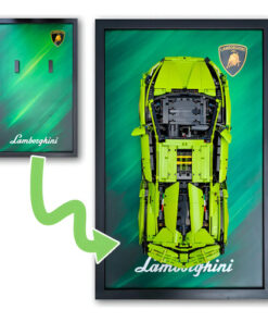Exhibidor Lamborghini Sián Fkp #42115 Lego No Incluye Coche Negro