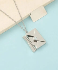 Collar Carta Con Sobre Personalizado / Aniversario Pareja - Imagen 8