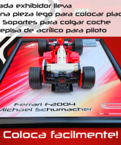 Exhibidor Para Lego Icons Ferrari F 2004 No Incluye Coche Ferrari F 2004 - Imagen 3