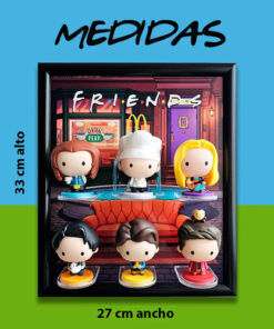 Exhibidor Colección Friends Mcdonalds No Incluye Figuras Friends - Imagen 5
