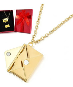 Collar Carta Con Sobre Personalizado / Aniversario Pareja