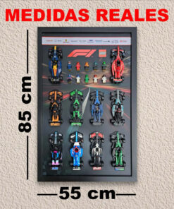 Exhibidor Para Lego F1 10 Speed Champions No Incluye Coches Negro - Imagen 5