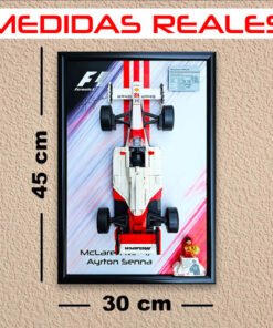 Exhibidor Para Lego Icons Mclaren Mp4 / 4 No Incluye Coche Mclarenmp4 - Imagen 5