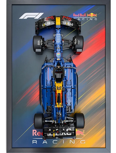 Exhibidor Para Lego Red Bull Rb20 #42206 No Incluye Coche Red Bull