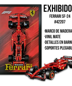 Exhibidor Para Lego F1 Ferrari Sf-24 #42207 No Incluye Coch Ferrari - Imagen 2