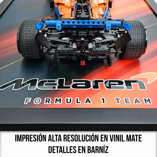 Exhibidor Para Lego F1 Mclaren #42141 No Incluye Coche Mclaren - Imagen 3