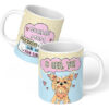Taza Para Café Yorkshire / Yorkie Mom Increíble Regalo Blanco Yorkie Mom
