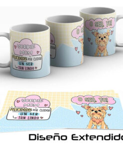Alternative view of Taza Para Café Yorkshire / Yorkie Mom Increíble Regalo Blanco Yorkie Mom