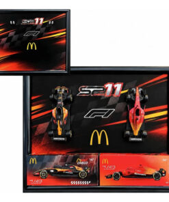 Exhibidor Coches Mcdonalds Menú Checo (no Incluye Autos) Negro
