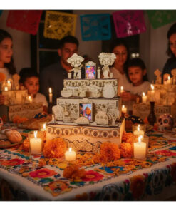 Ofrenda / Altar De Día De Muertos Mdf Hecha Con Amor - Imagen 4