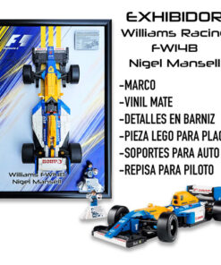 Exhibidor Para Lego Icons Williams Fw14b No Incluye Coche Williams - Imagen 2