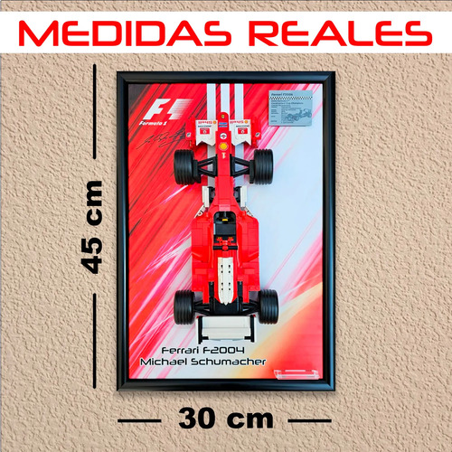 Exhibidor Para Lego Icons Ferrari F 2004 No Incluye Coche Ferrari F 2004 - Imagen 6