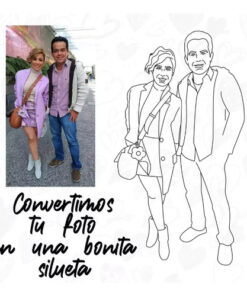 Cuadro Luz Con Foto Novios Regalo Día Del Amor / Aniversario Madera Transparente - Imagen 4