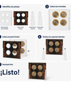 Exhibidor De Acrilico Monedas Conmemorativas Mundial 2026 - Imagen 4