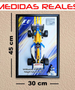 Exhibidor Para Lego Icons Williams Fw14b No Incluye Coche Williams - Imagen 4