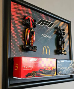Exhibidor Premium Coches Mcdonalds F1 (no Incluye Autos) Negro - Imagen 6