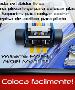 Exhibidor Para Lego Icons Williams Fw14b No Incluye Coche Williams - Imagen 3