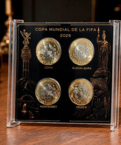 Exhibidor De Acrilico Monedas Conmemorativas Mundial 2026 - Imagen 6