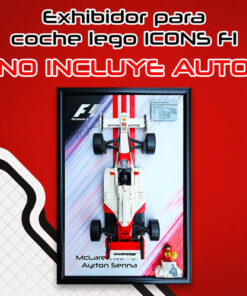 Exhibidor Para Lego Icons Mclaren Mp4 / 4 No Incluye Coche Mclarenmp4 - Imagen 3