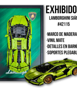 Exhibidor Lamborghini Sián Fkp #42115 Lego No Incluye Coche Negro - Imagen 2