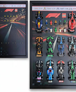 Exhibidor Para Lego F1 10 Speed Champions No Incluye Coches Negro